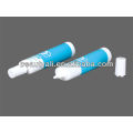 Tube en plastique ovale